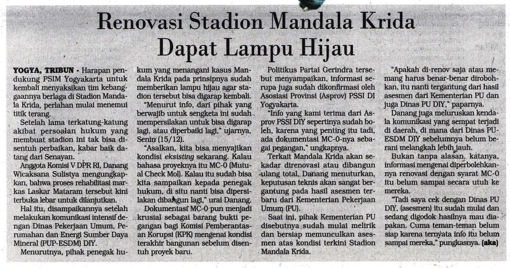 Kliping jogja terbaru