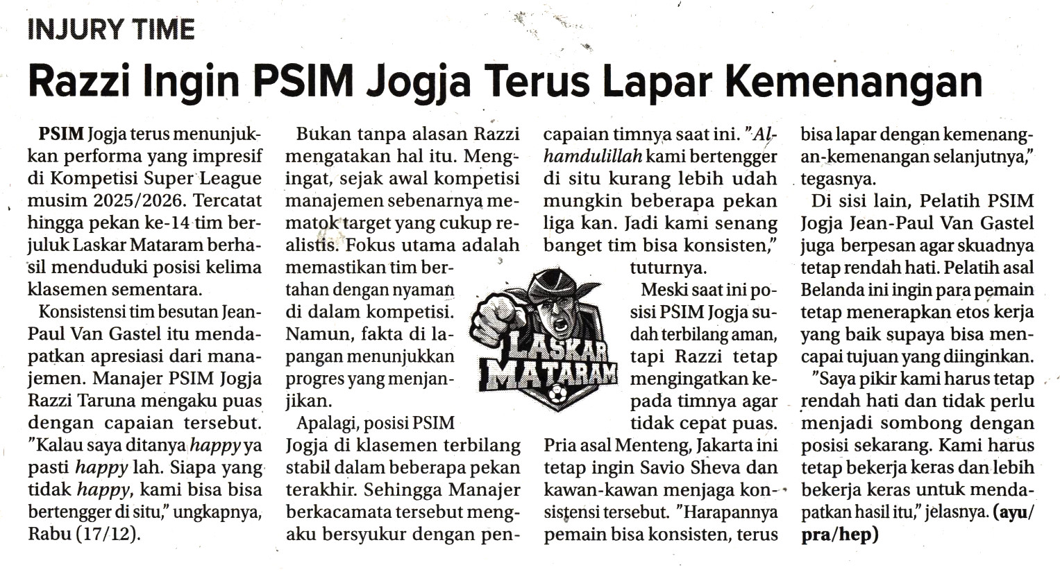 Kliping jogja terbaru