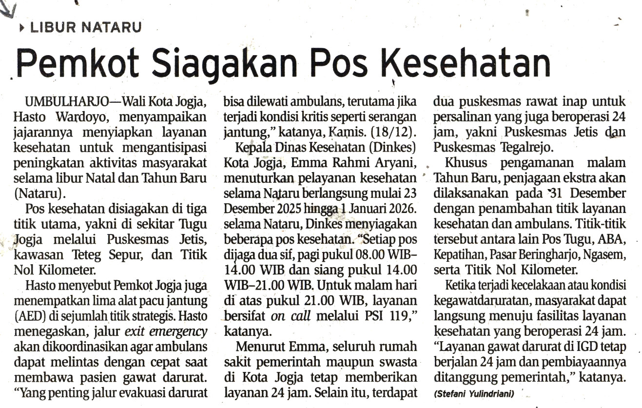 Kliping jogja terbaru