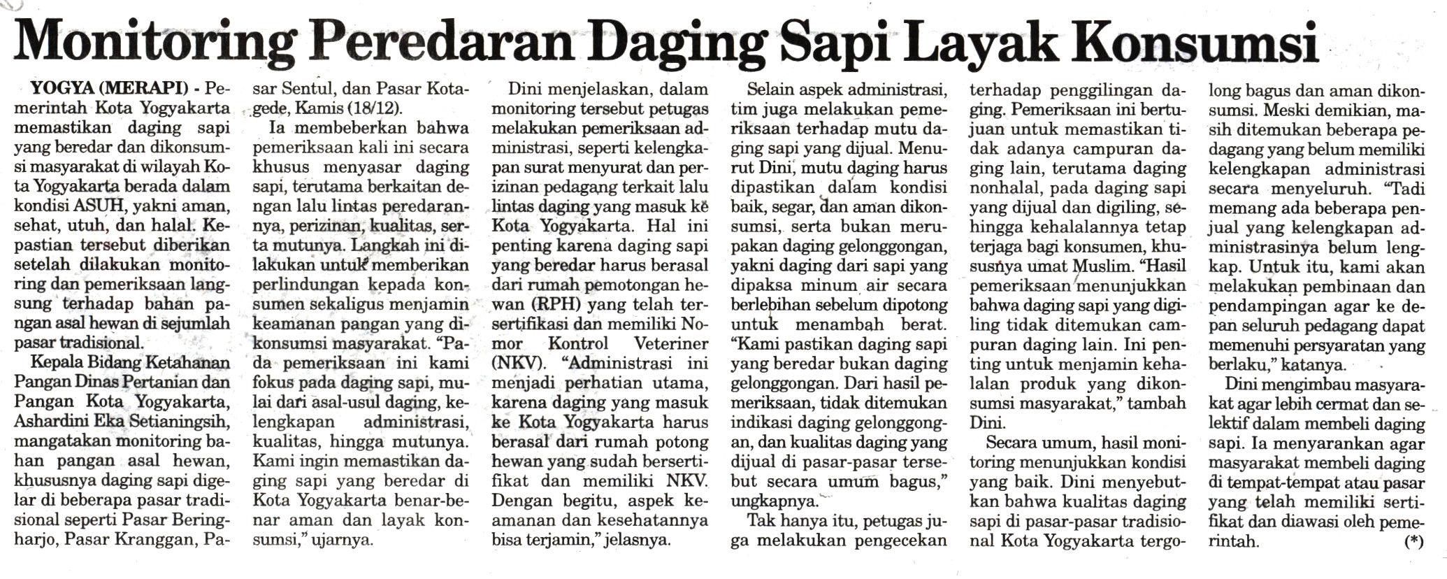 Kliping jogja terbaru