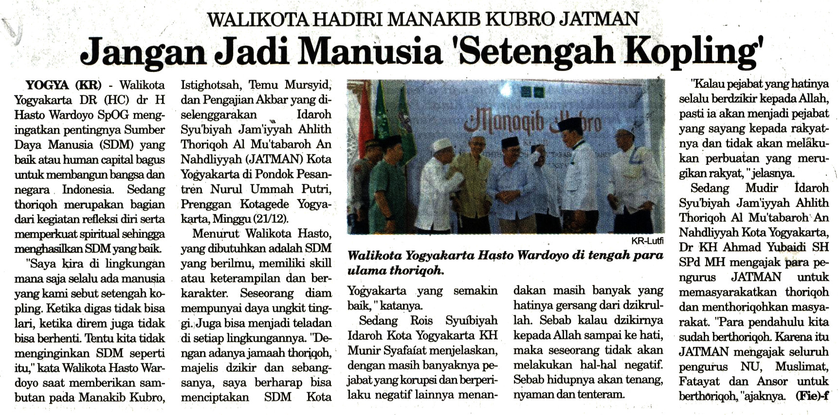 Kliping jogja terbaru