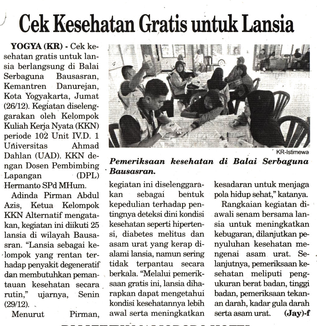 Kliping jogja terbaru