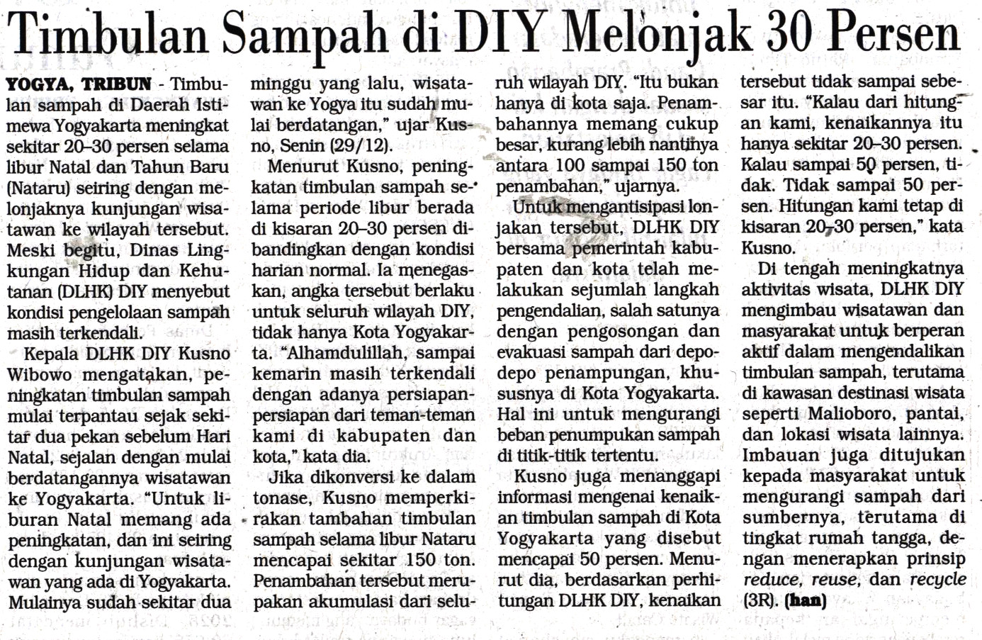 Kliping jogja terbaru