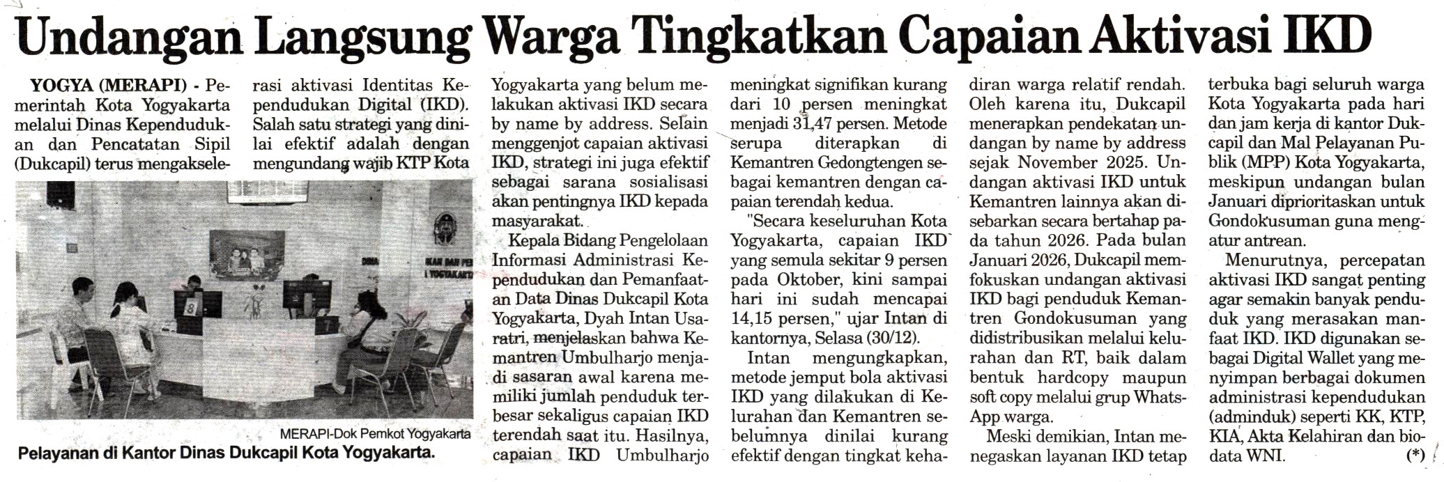 Kliping jogja terbaru