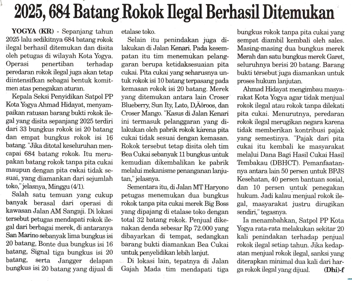 Kliping jogja terbaru