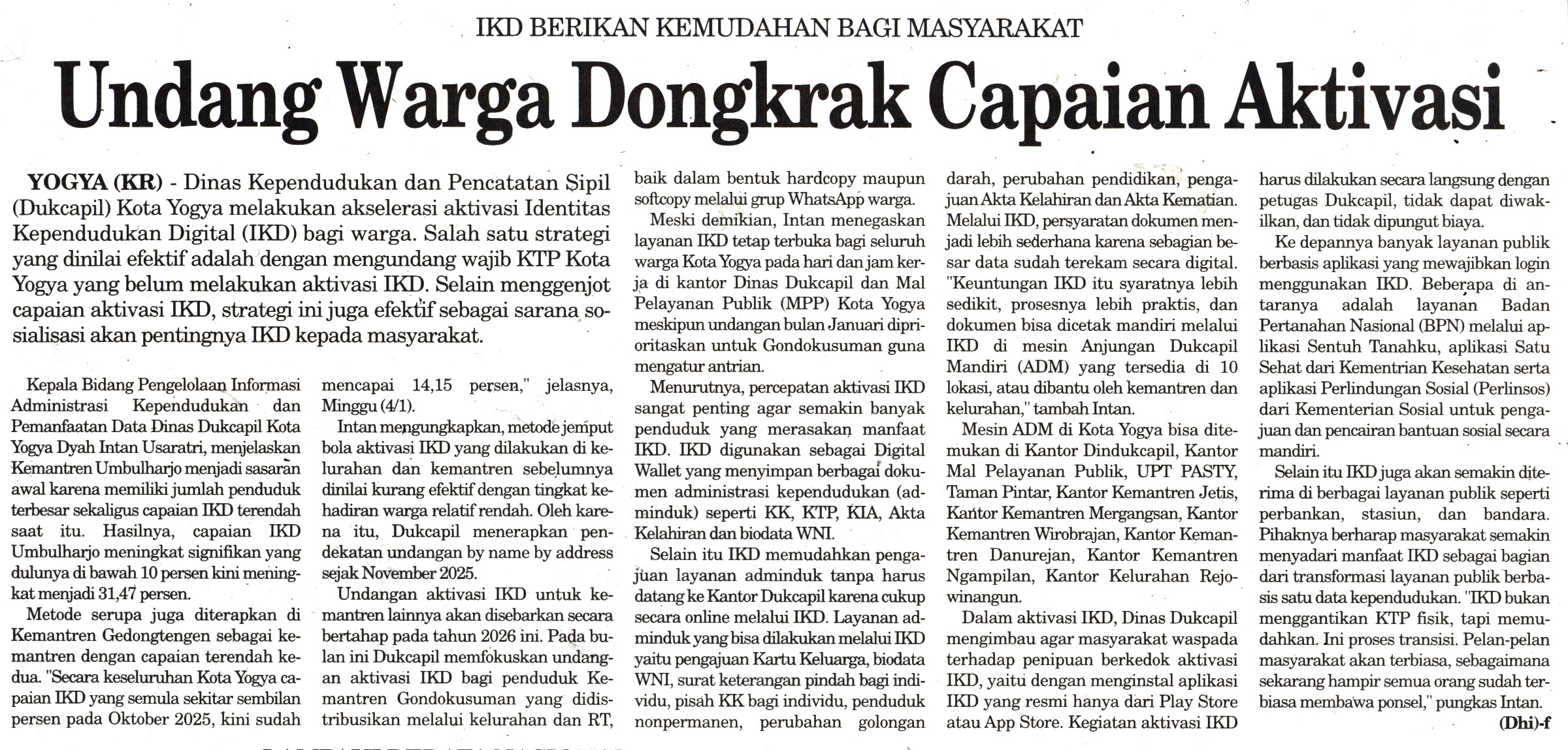 Kliping jogja terbaru