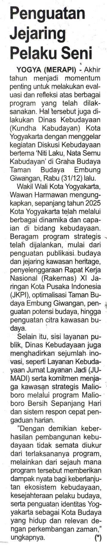 Kliping jogja terbaru