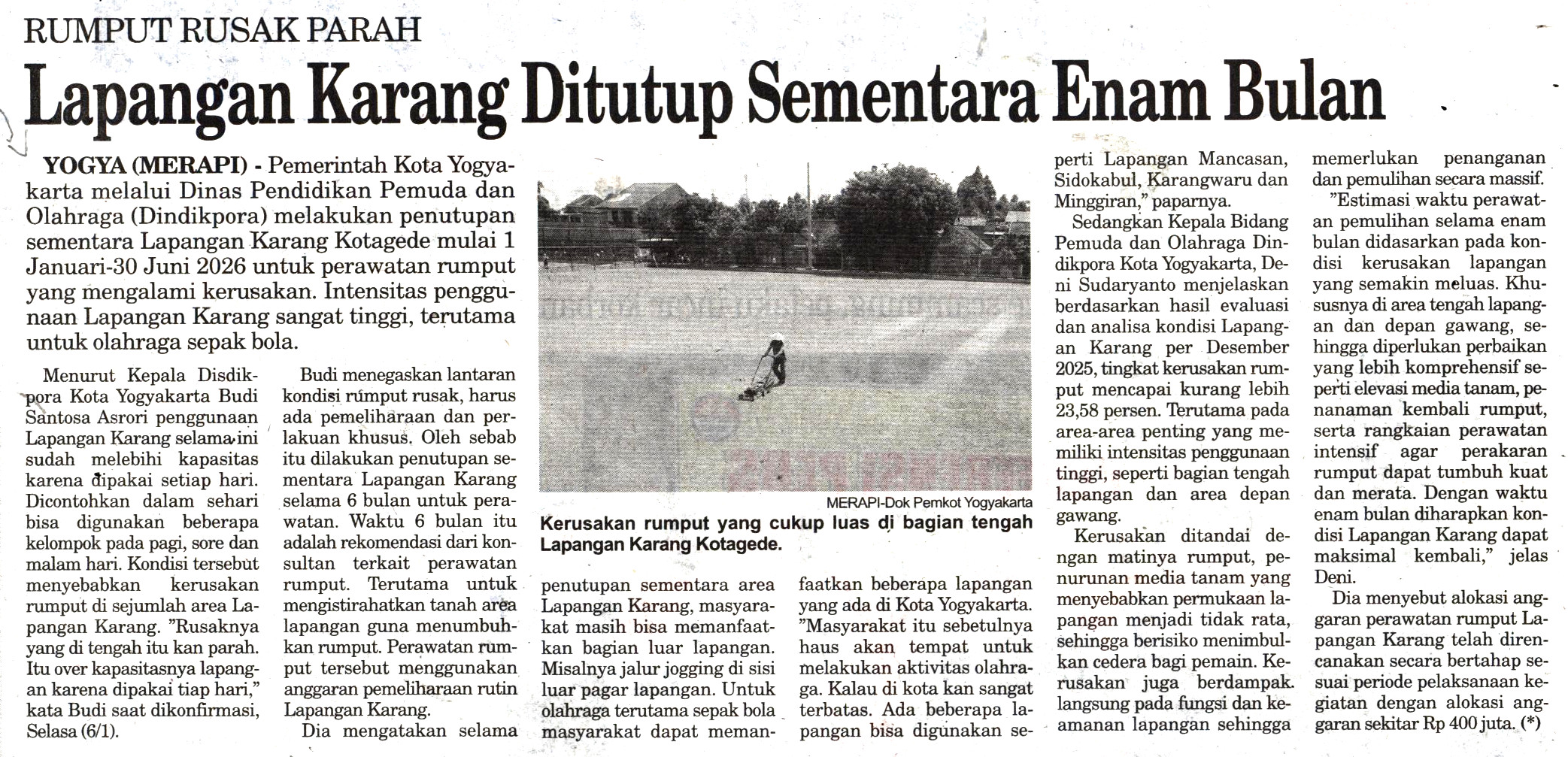 Kliping jogja terbaru