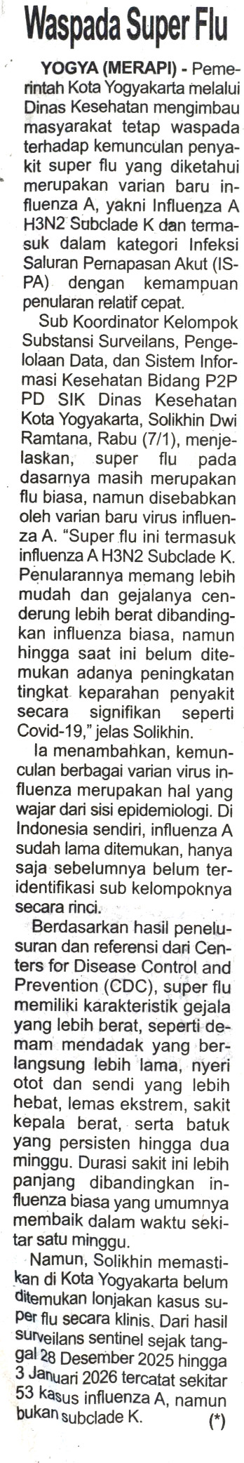 Kliping jogja terbaru