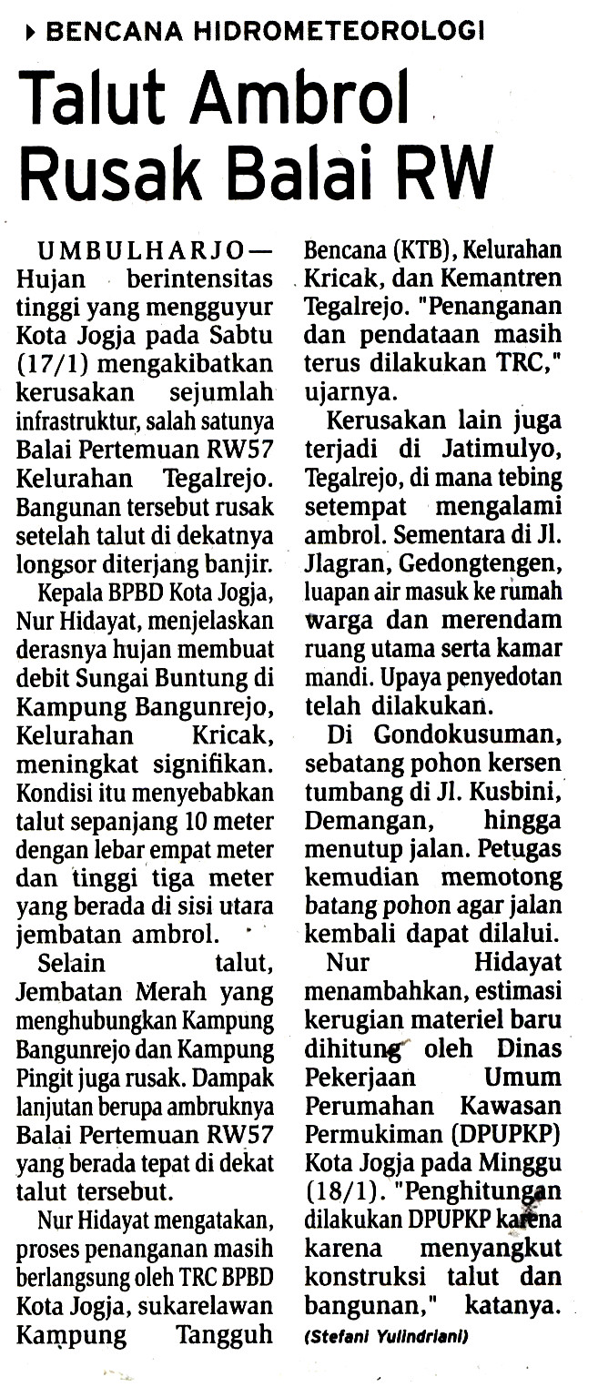 Kliping jogja terbaru