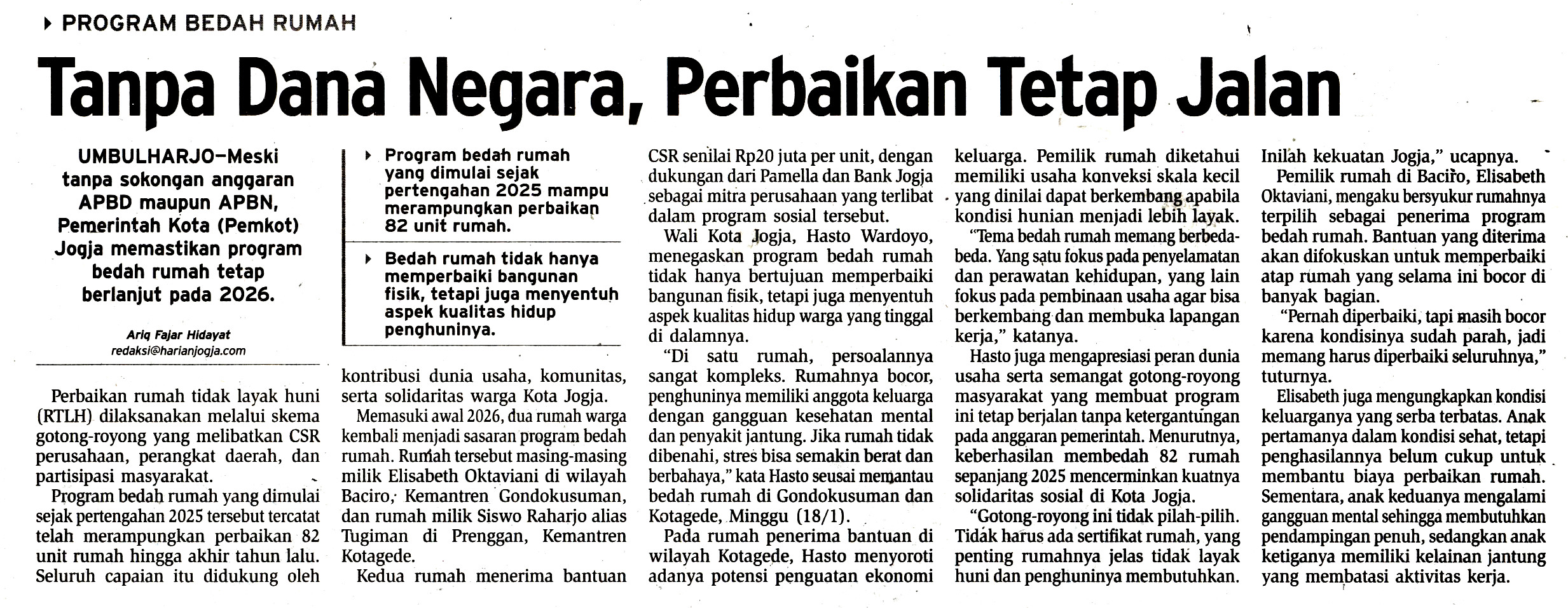 Kliping jogja terbaru