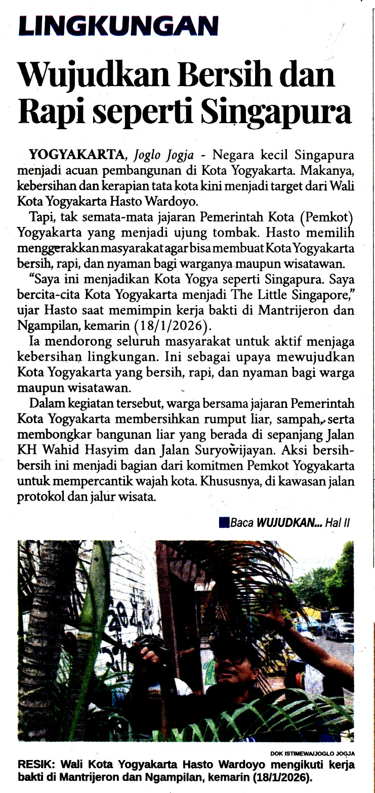 Kliping jogja terbaru