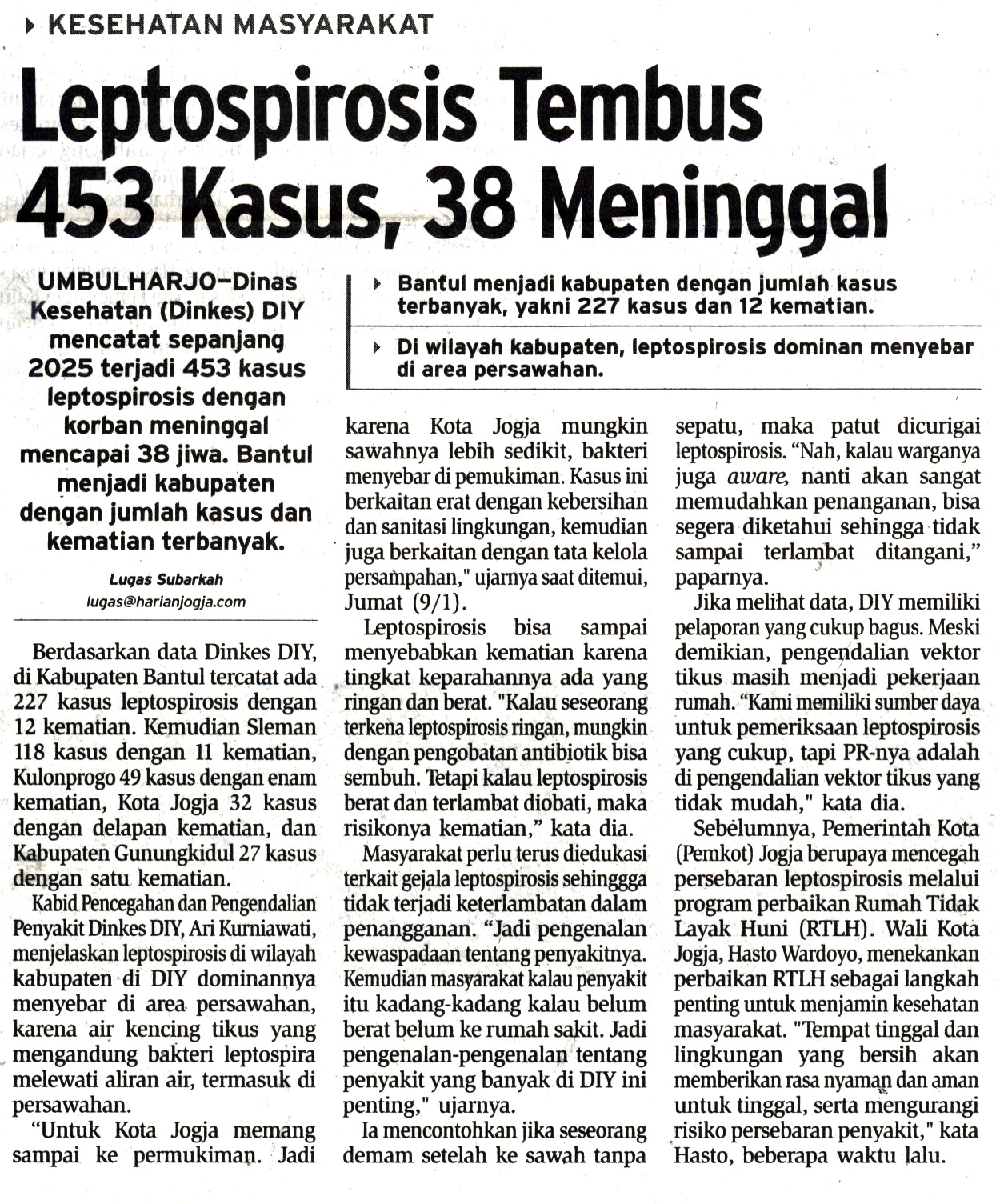 Kliping jogja terbaru