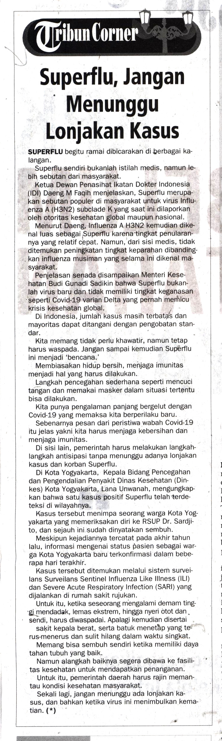 Kliping jogja terbaru