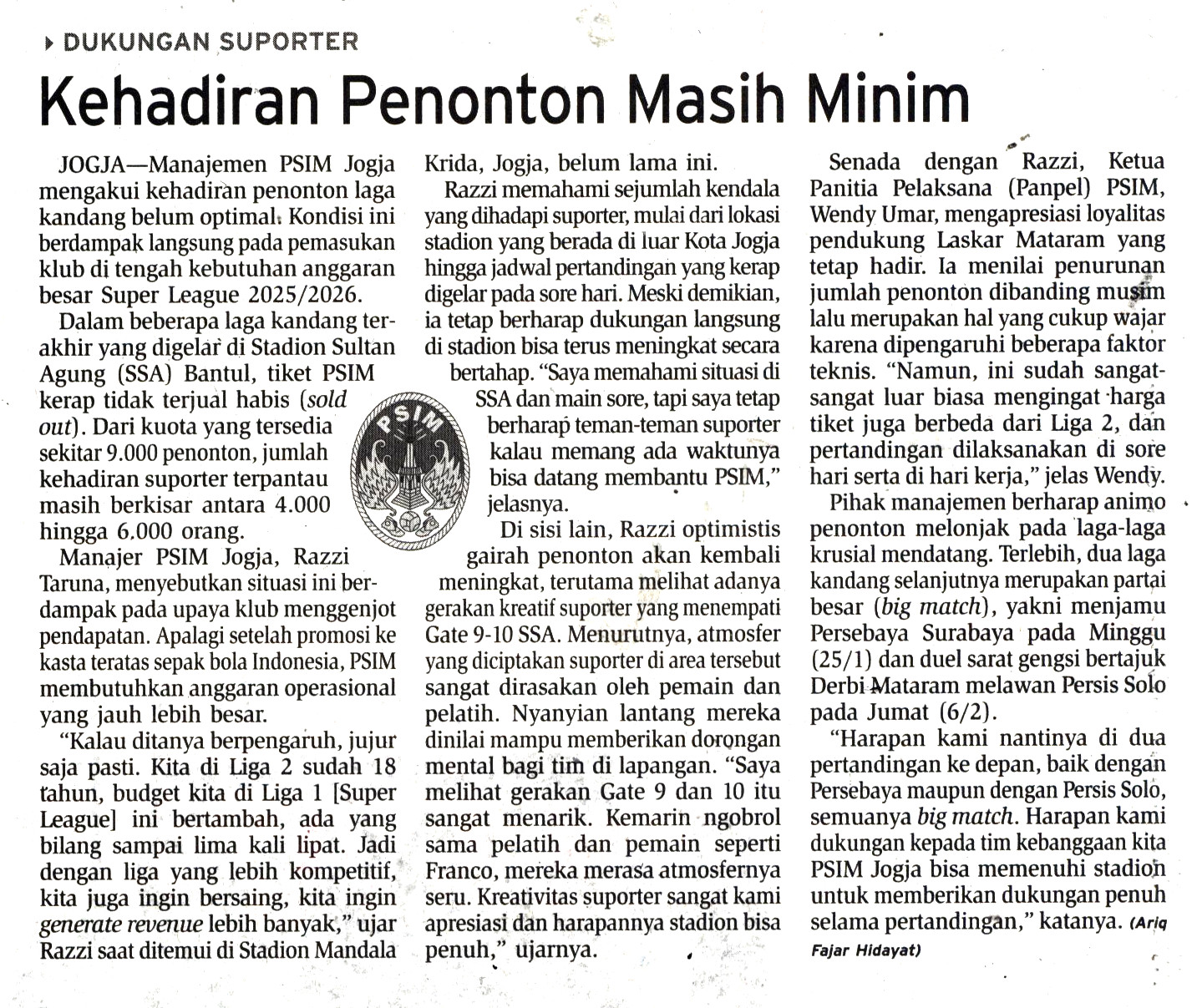 Kliping jogja terbaru