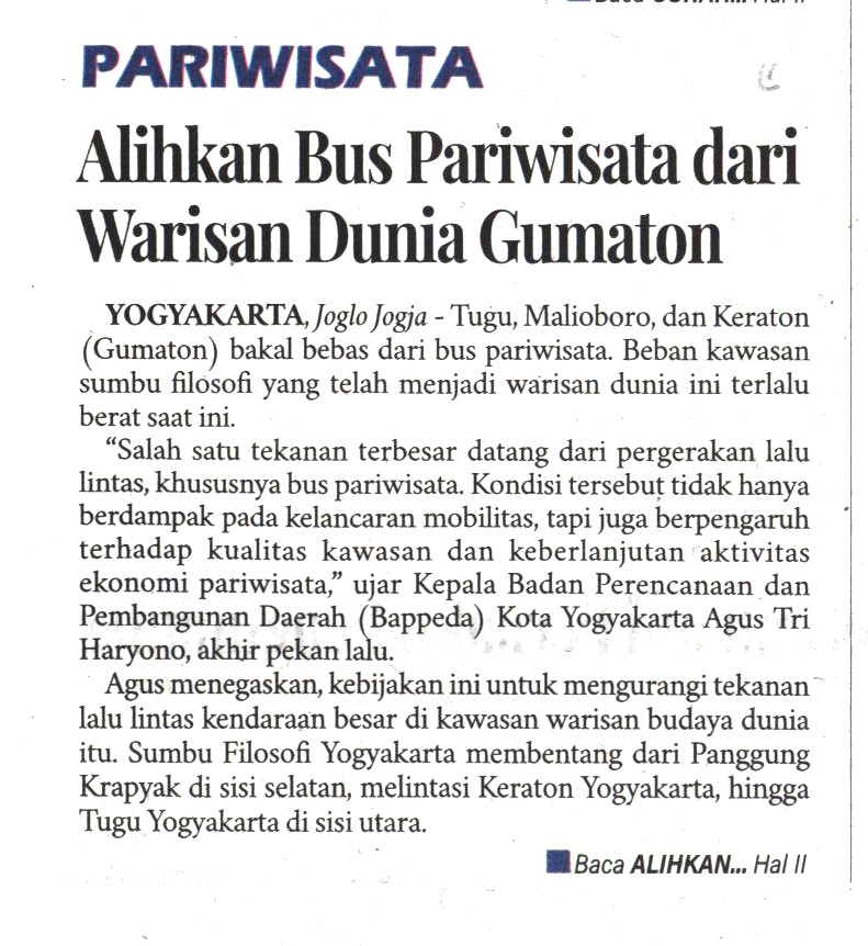 Kliping jogja terbaru