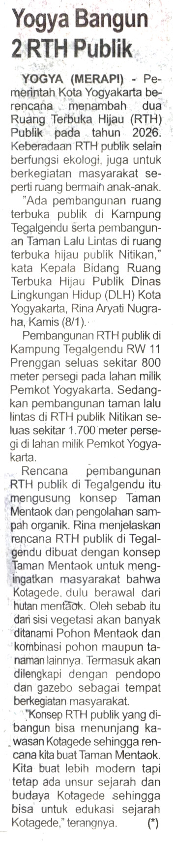 Kliping jogja terbaru