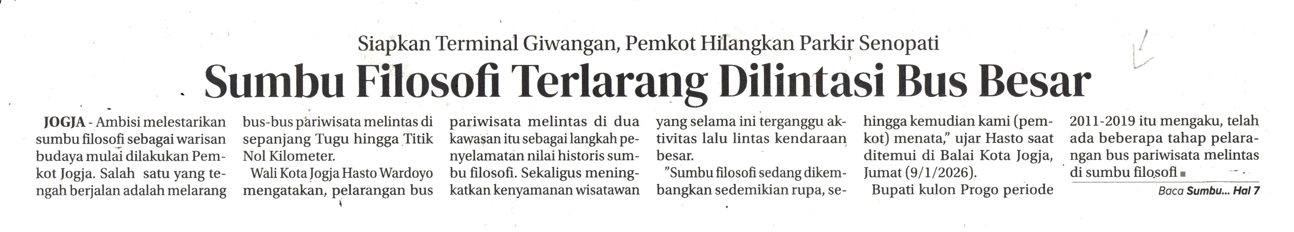 Kliping jogja terbaru