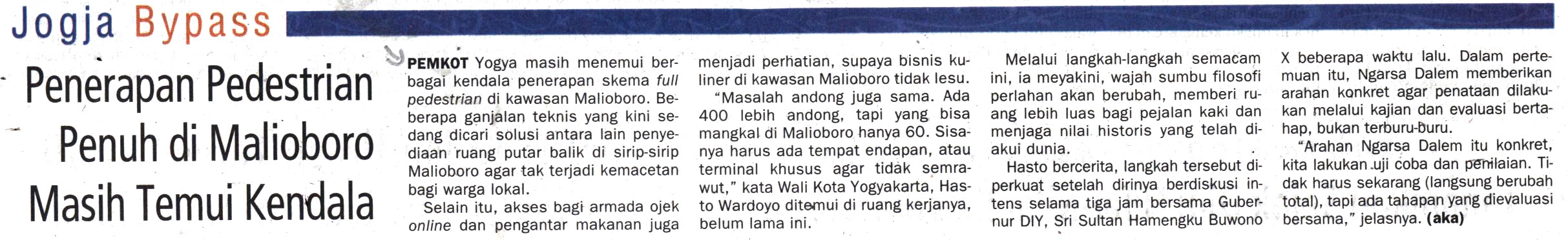 Kliping jogja terbaru
