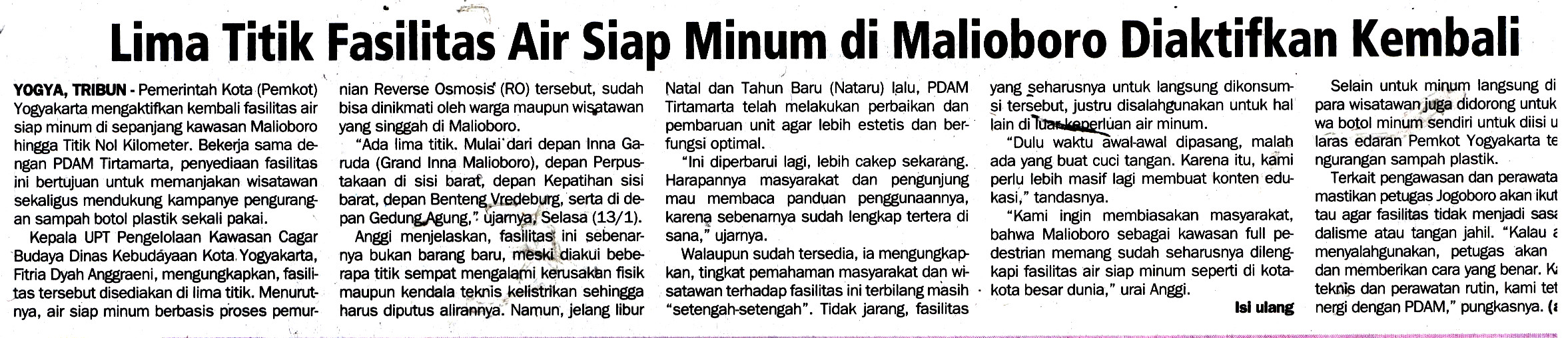 Kliping jogja terbaru