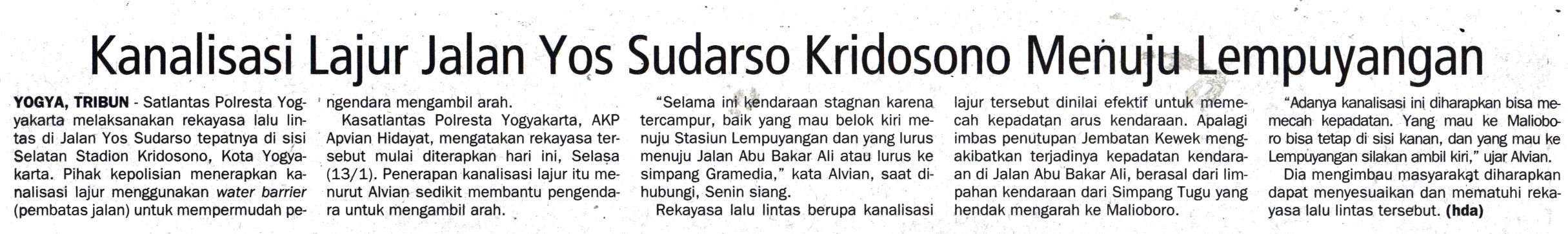 Kliping jogja terbaru