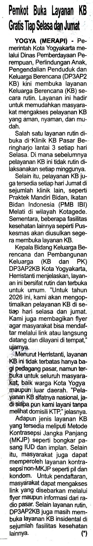 Kliping jogja terbaru