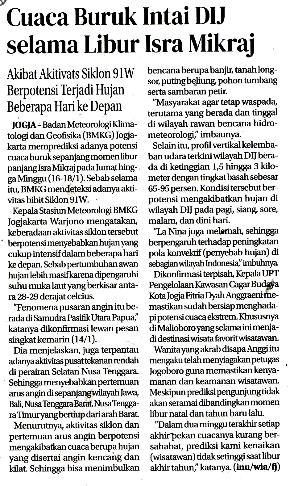 Kliping jogja terbaru