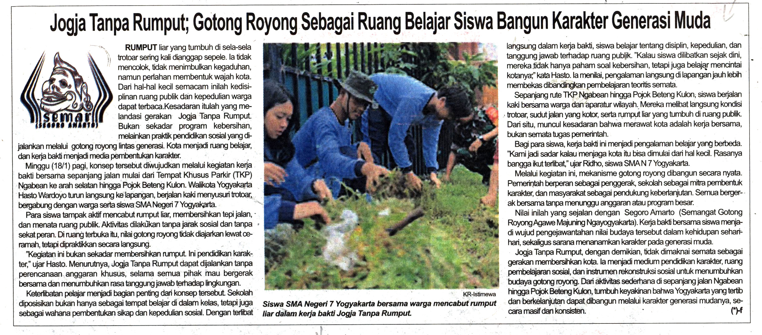 Kliping jogja terbaru