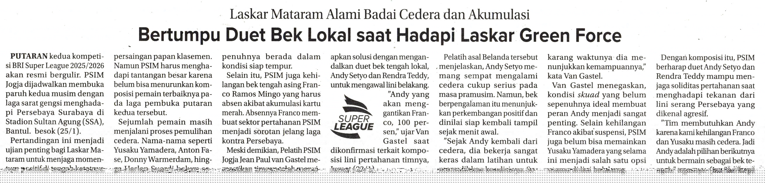 Kliping jogja terbaru