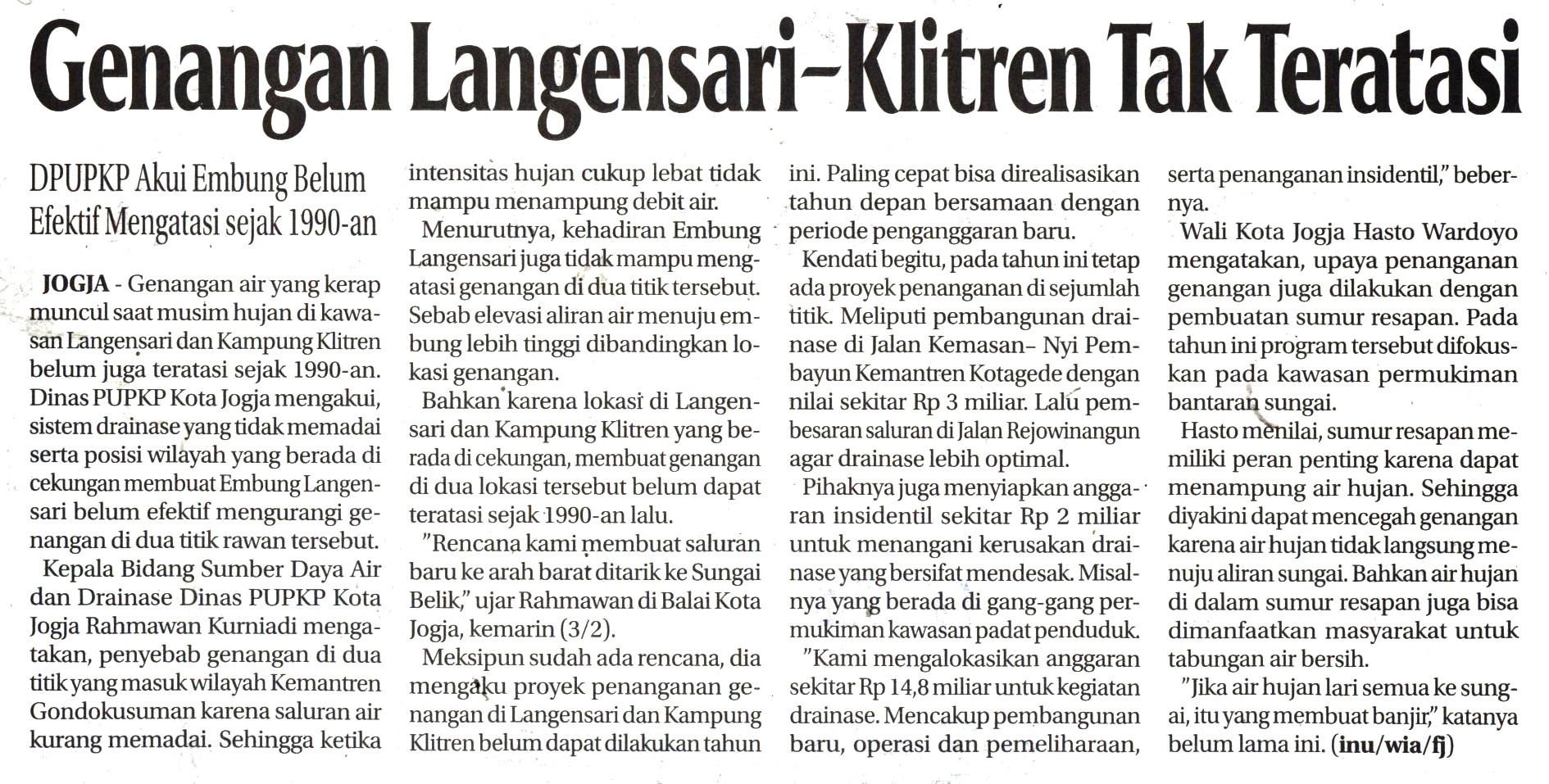Kliping jogja terbaru