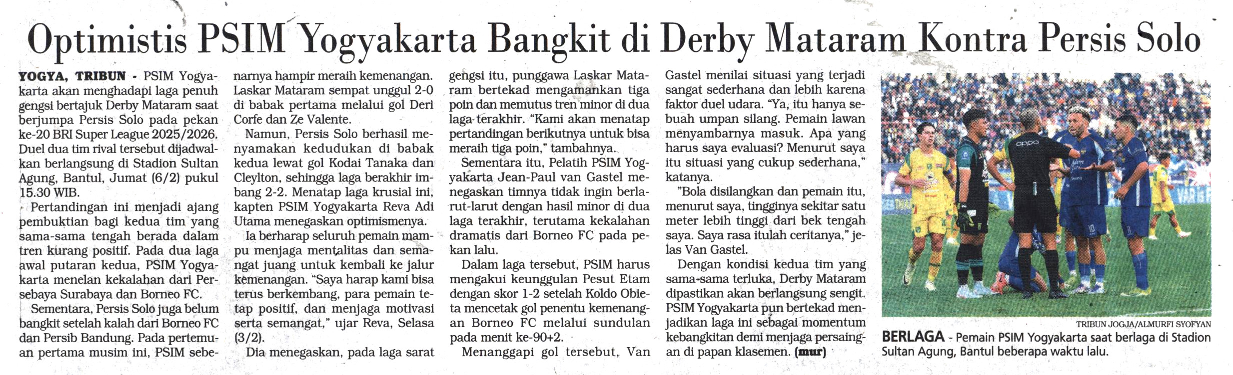 Kliping jogja terbaru