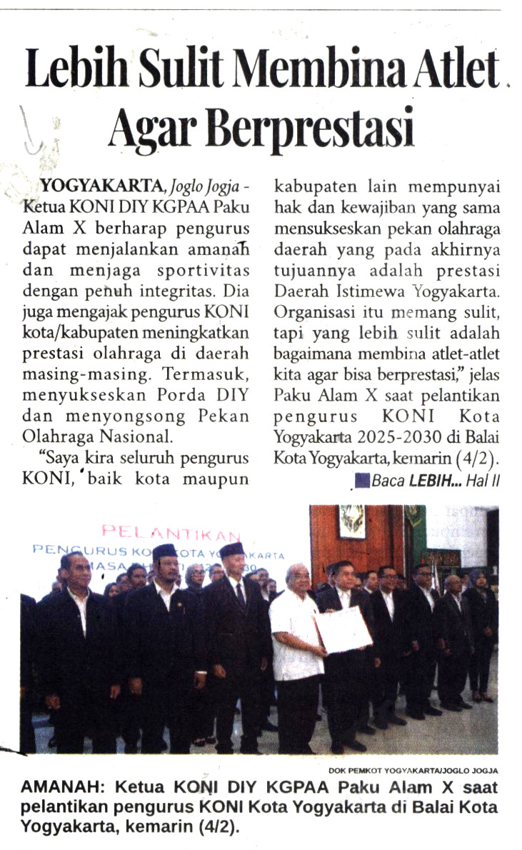 Kliping jogja terbaru