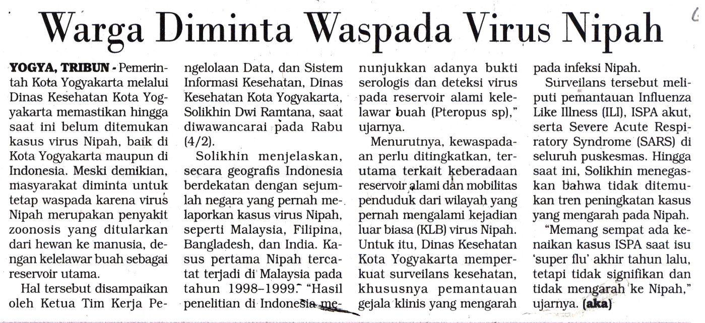 Kliping jogja terbaru