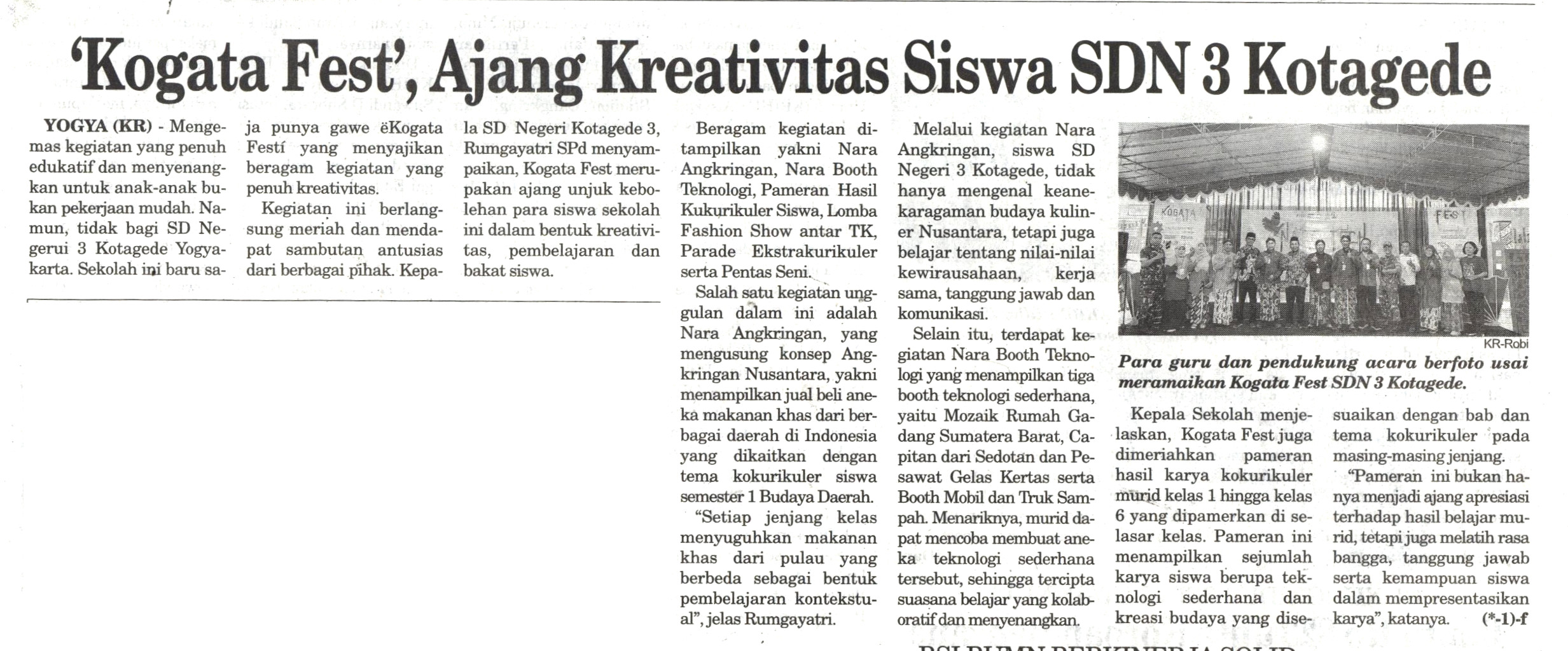 Kliping jogja terbaru