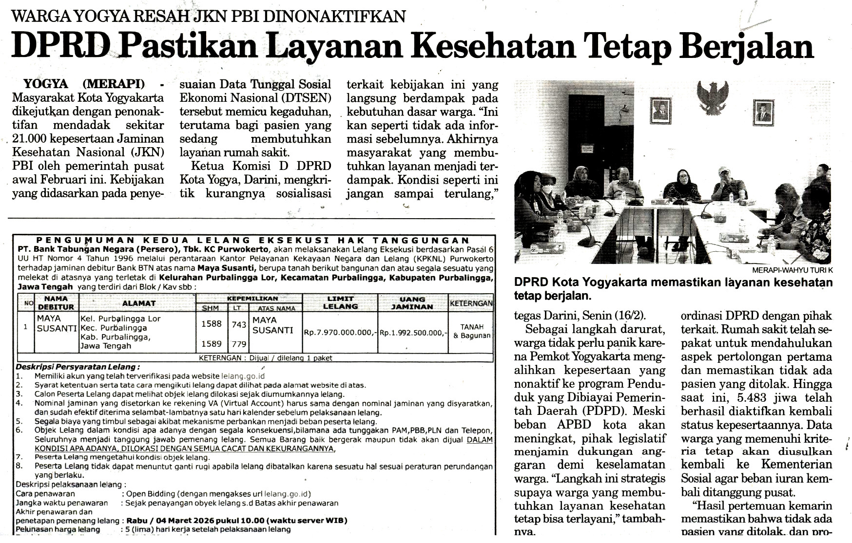 Kliping jogja terbaru