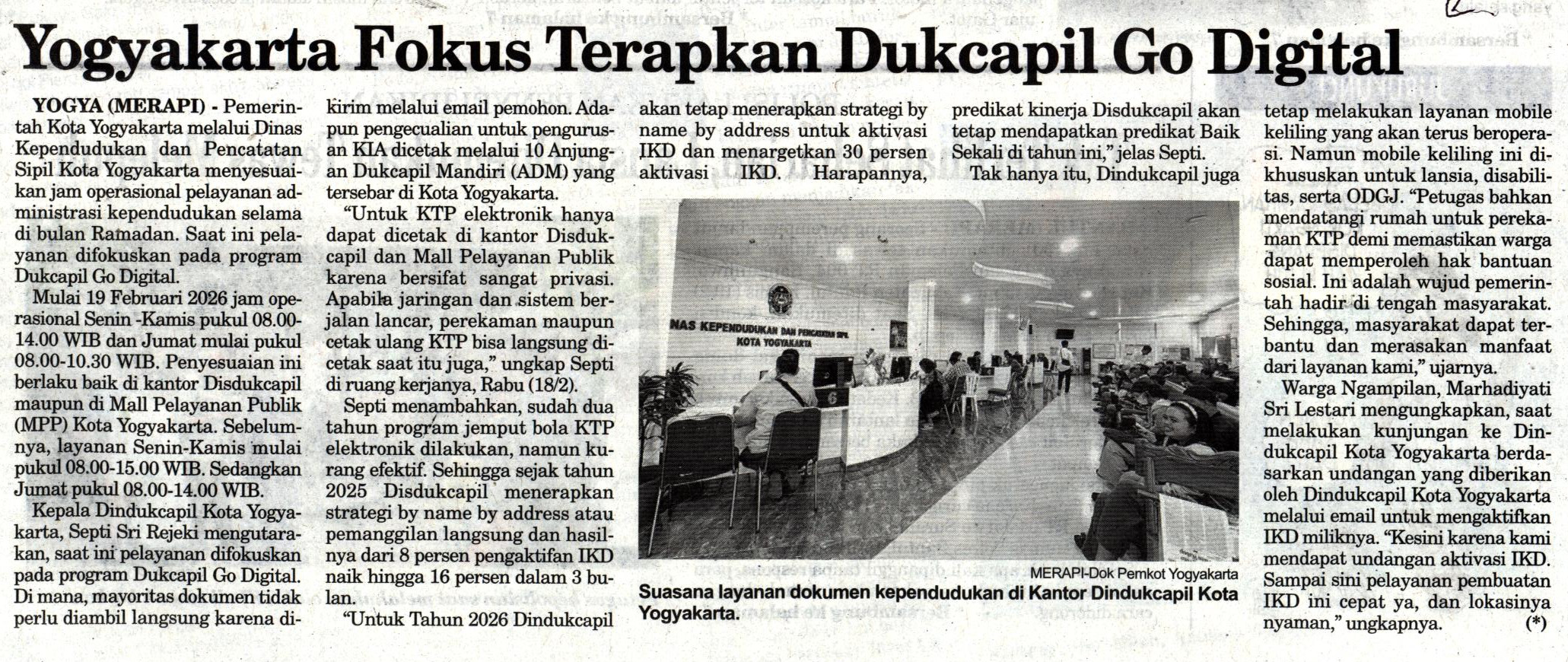 Kliping jogja terbaru