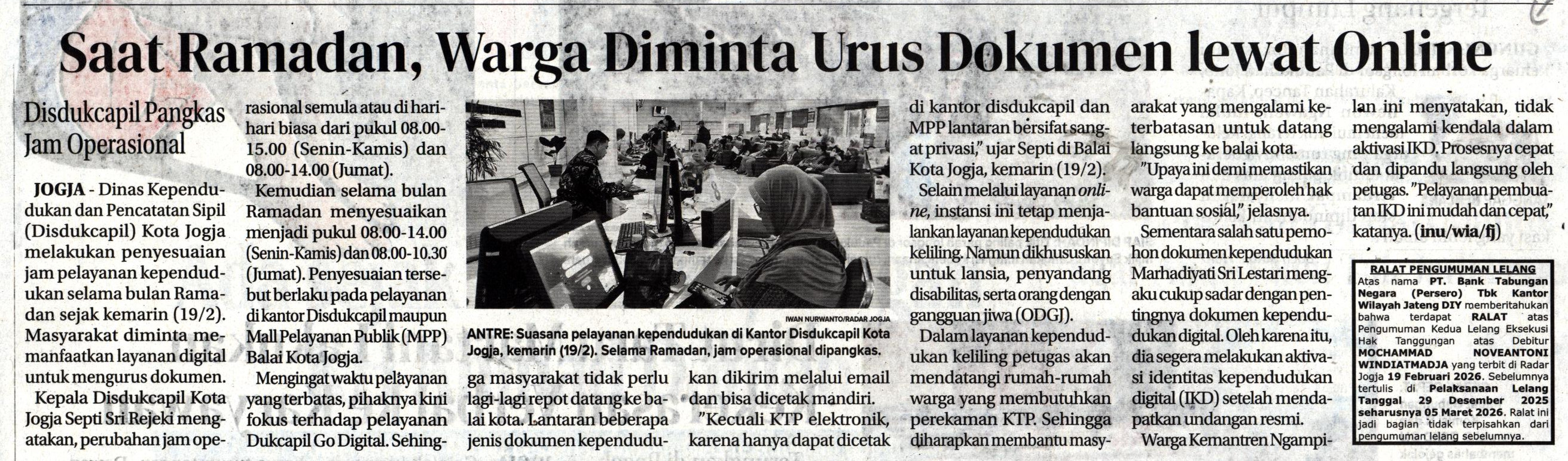 Kliping jogja terbaru