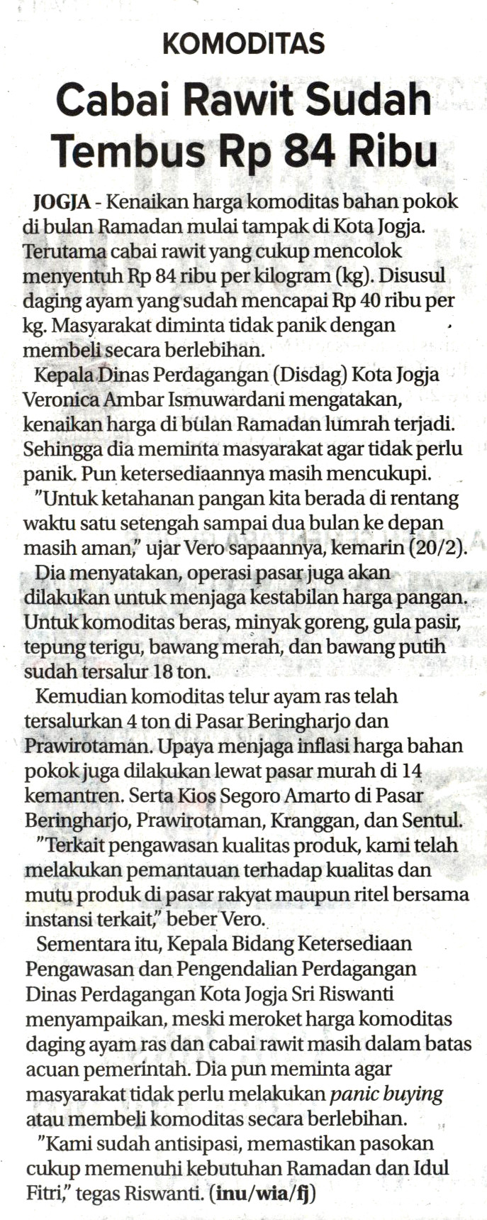 Kliping jogja terbaru