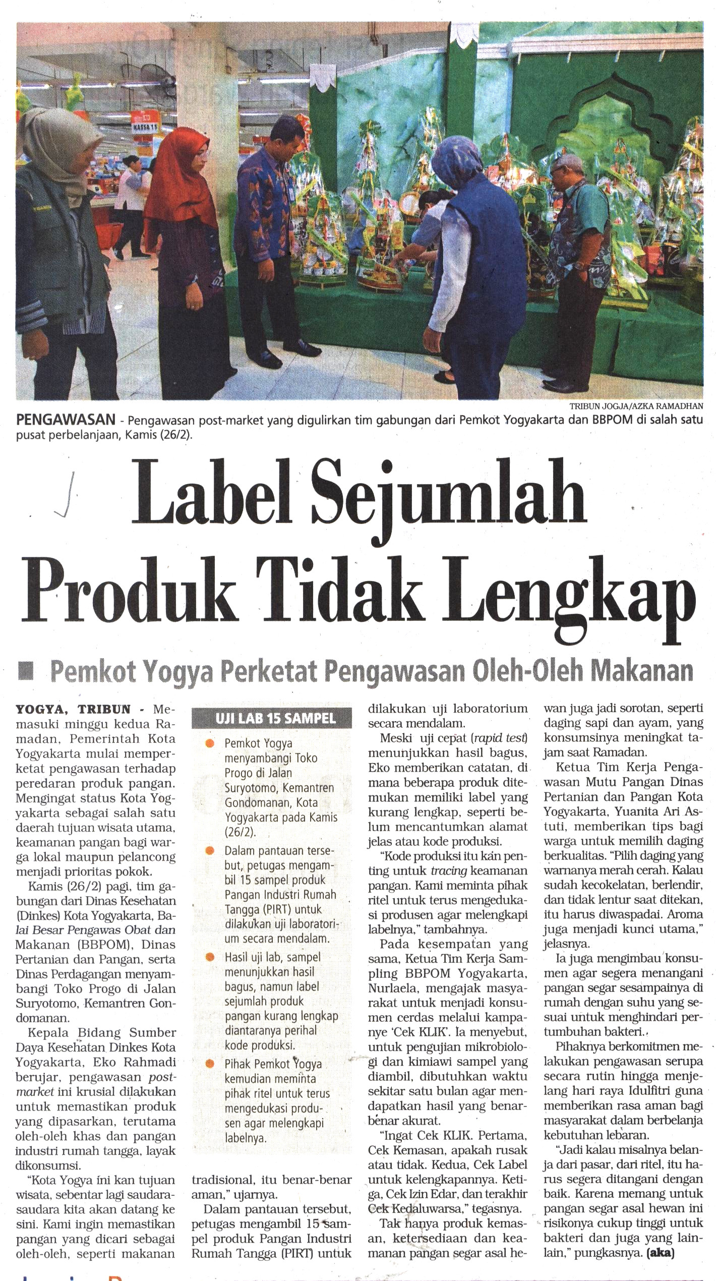 Kliping jogja terbaru