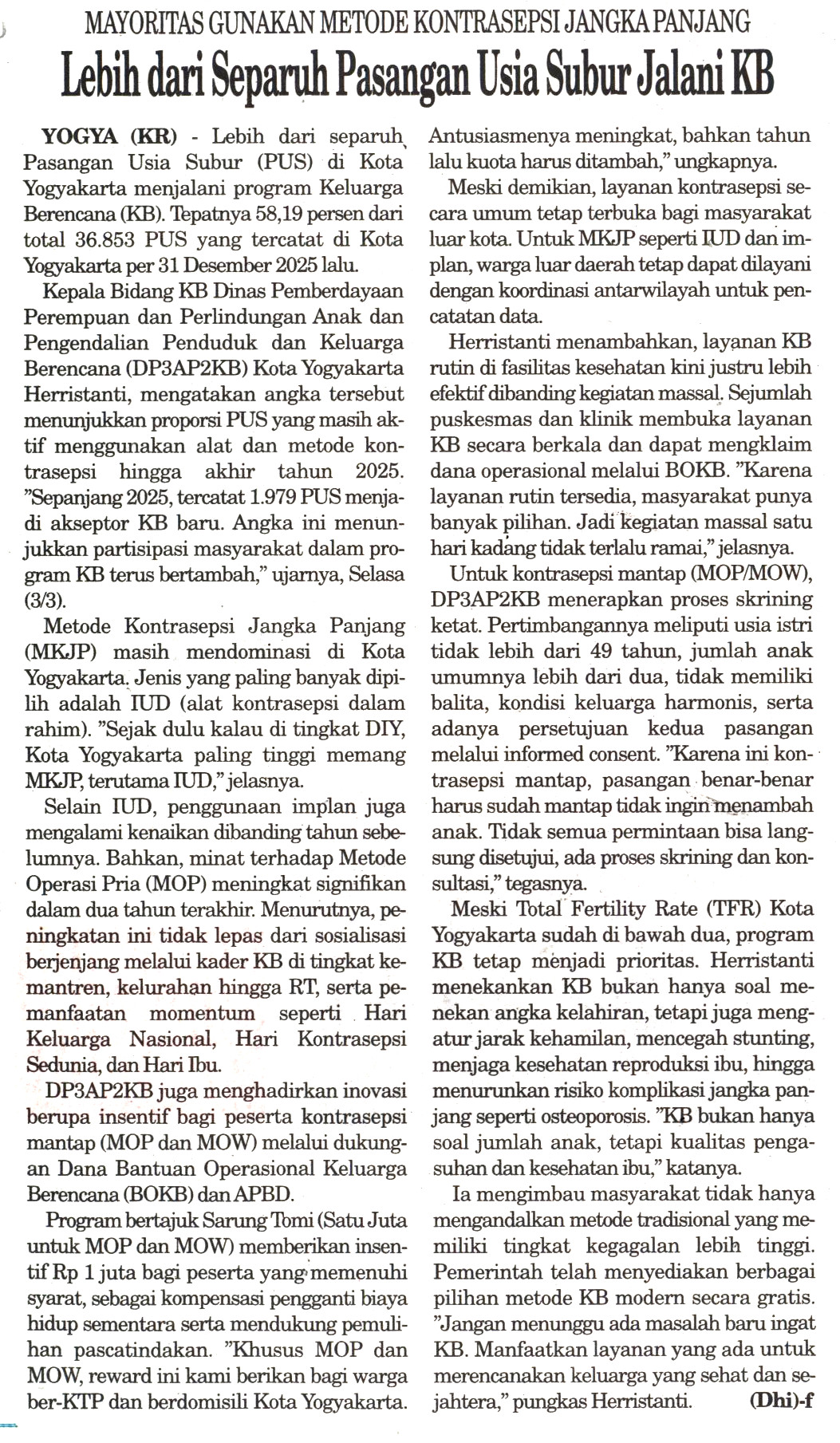 Kliping jogja terbaru