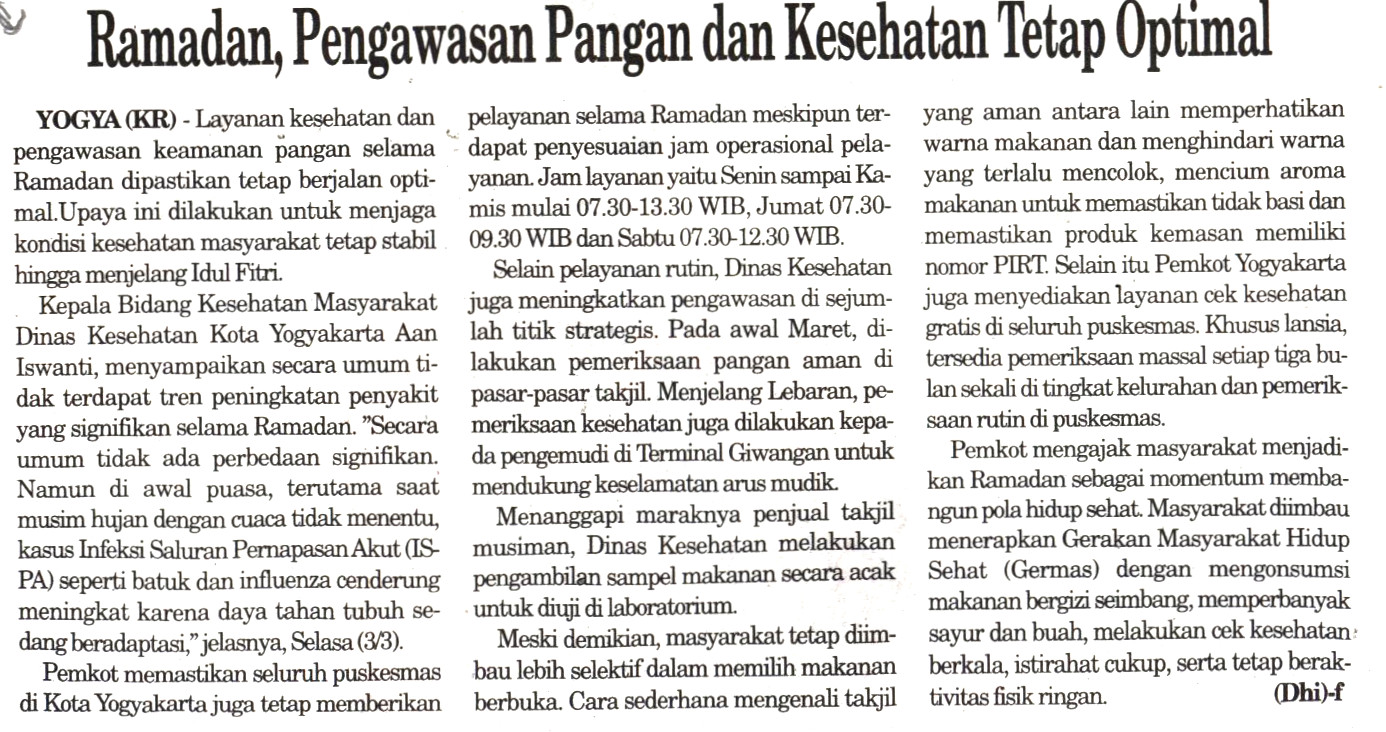 Kliping jogja terbaru
