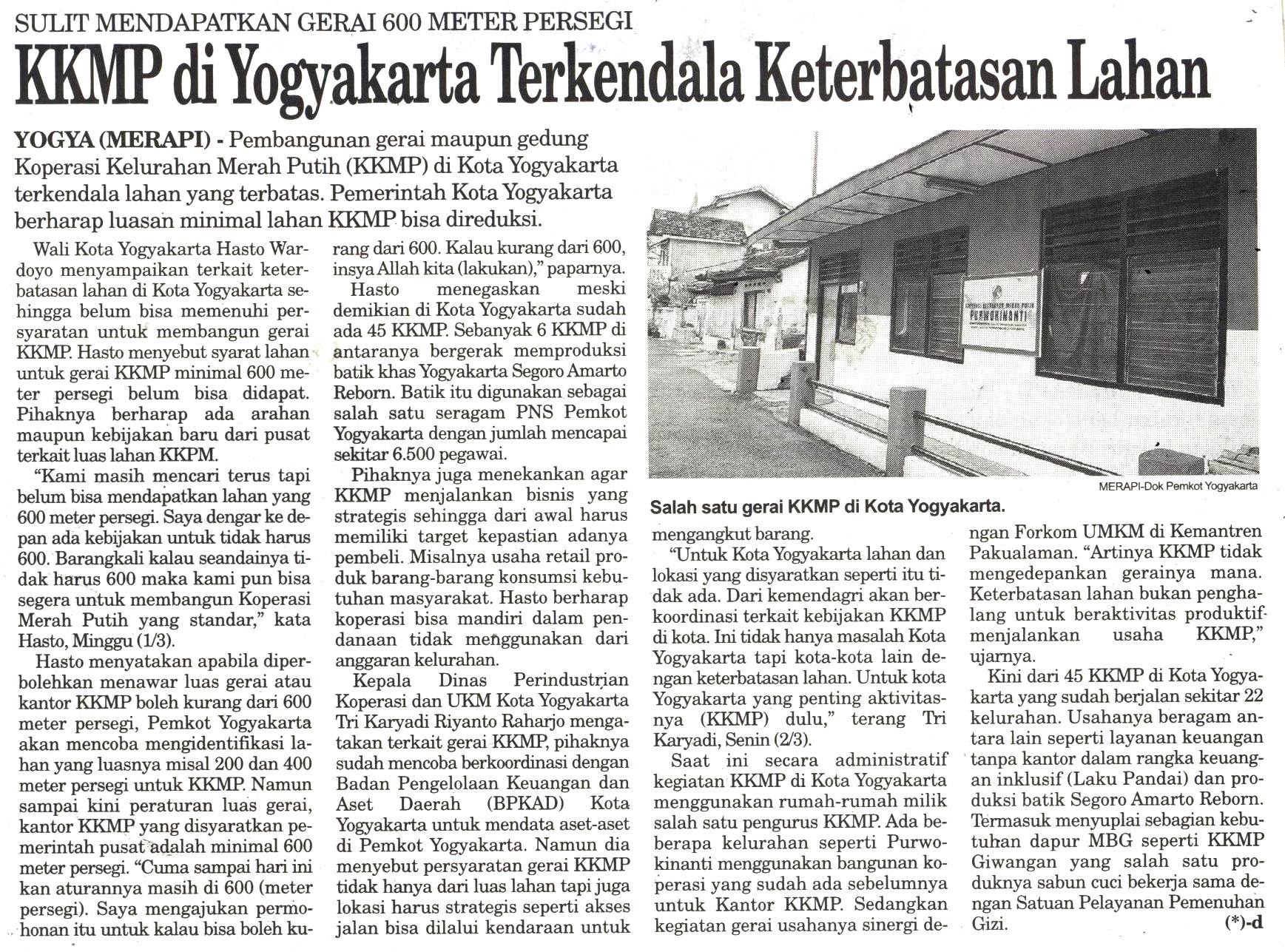 Kliping jogja terbaru