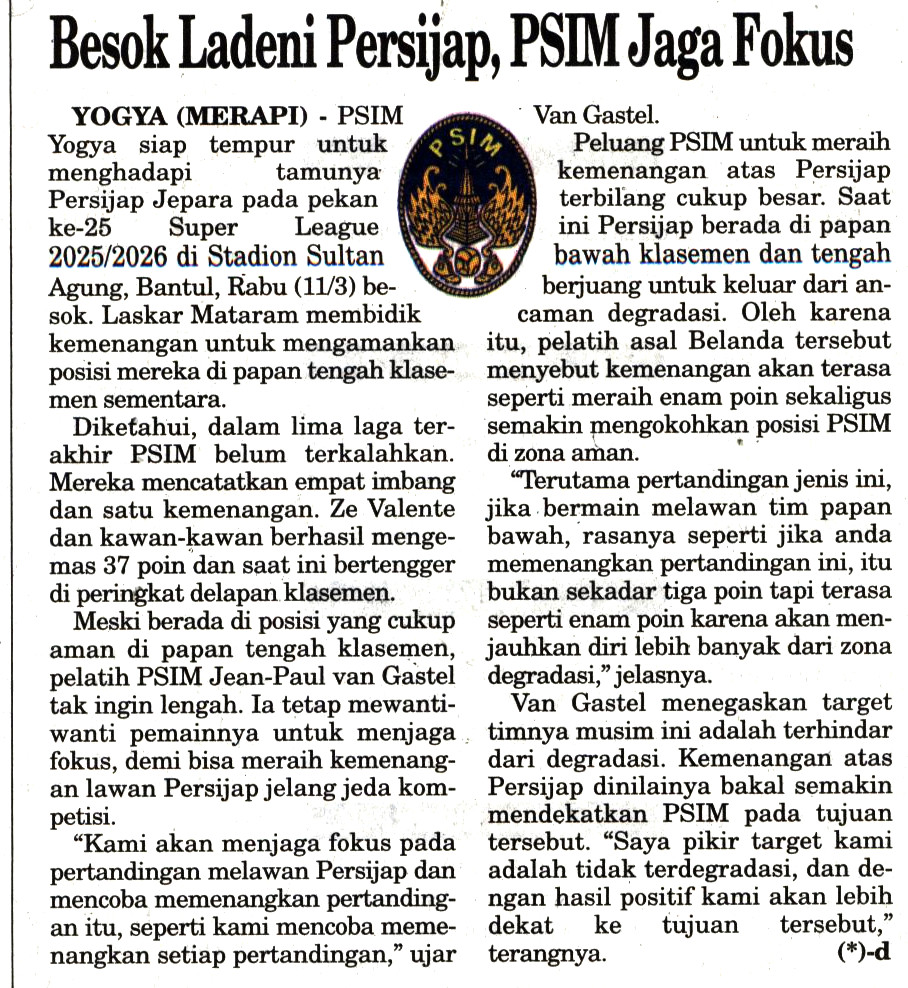 Kliping jogja terbaru