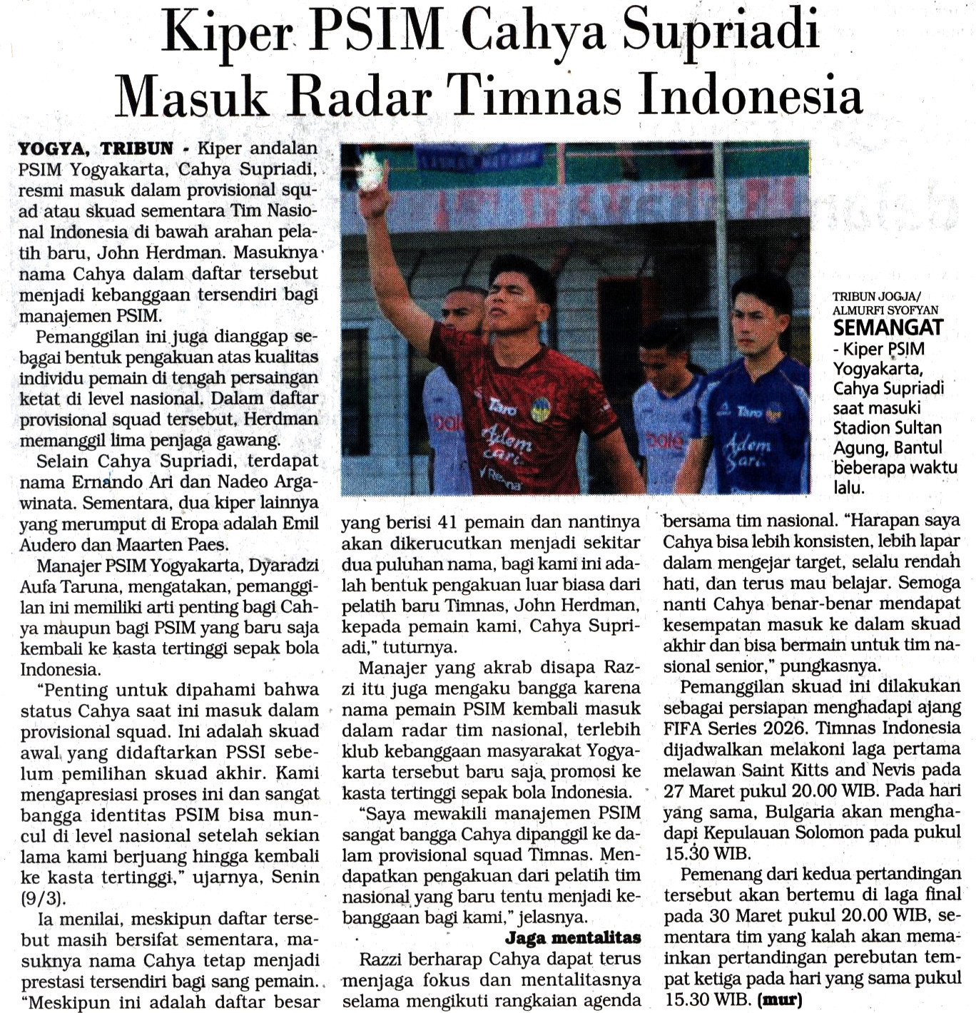 Kliping jogja terbaru