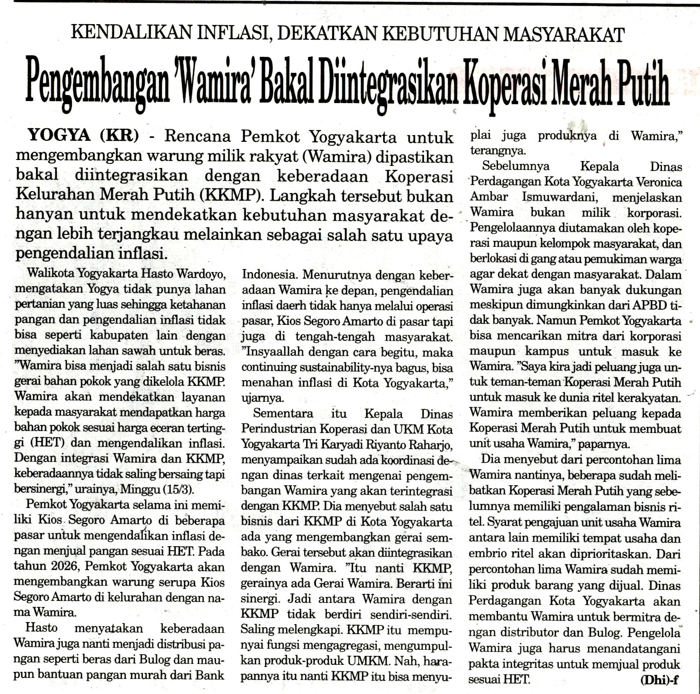 Kliping jogja terbaru