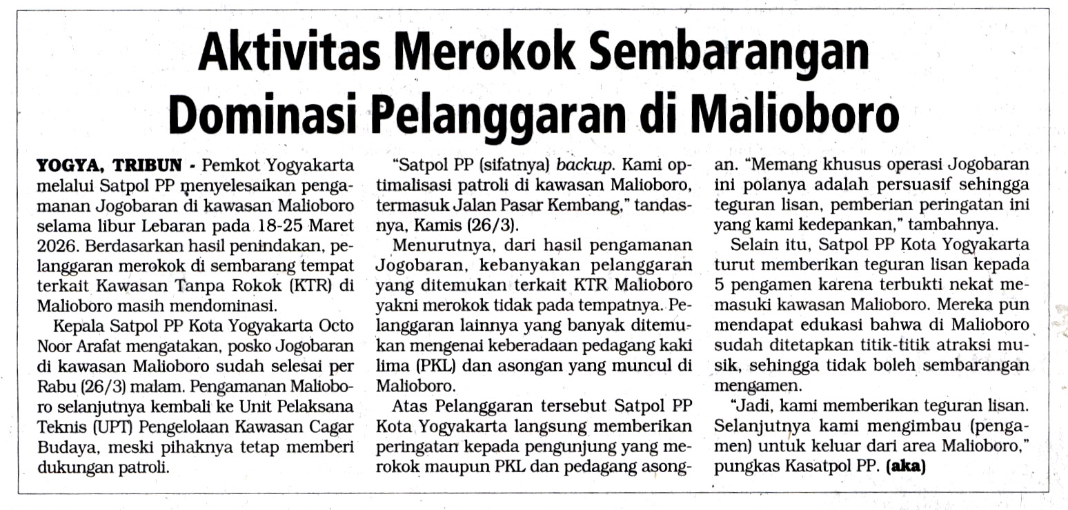 Kliping jogja terbaru