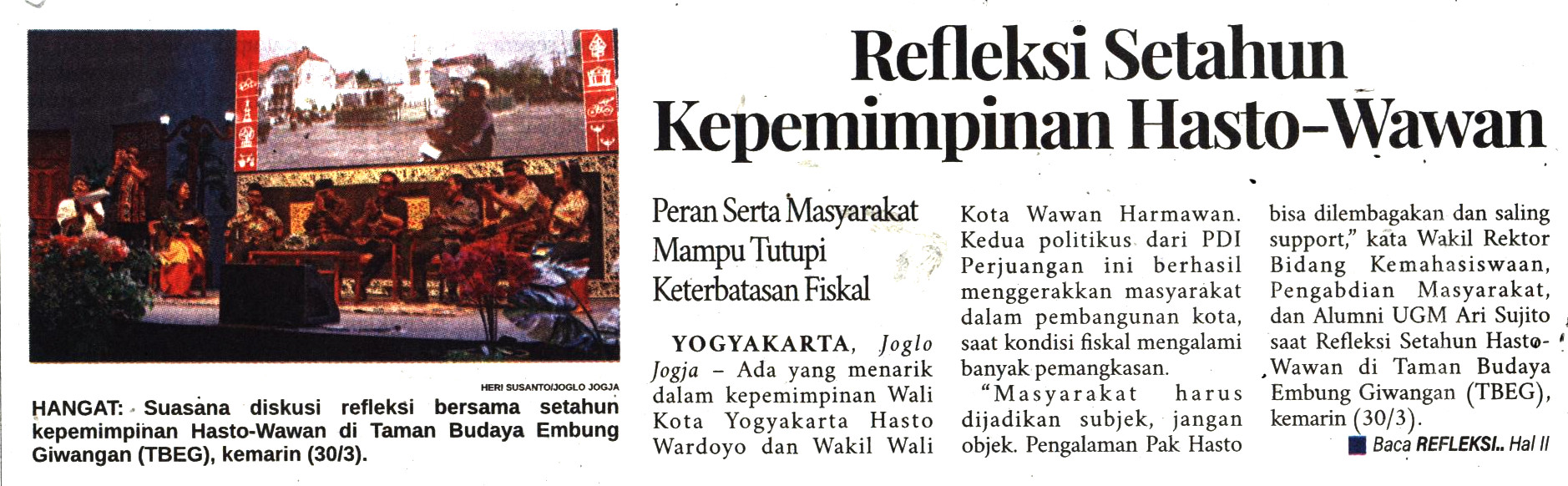 Kliping jogja terbaru