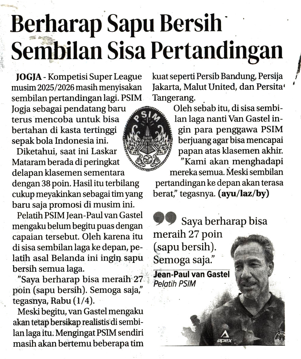Kliping jogja terbaru