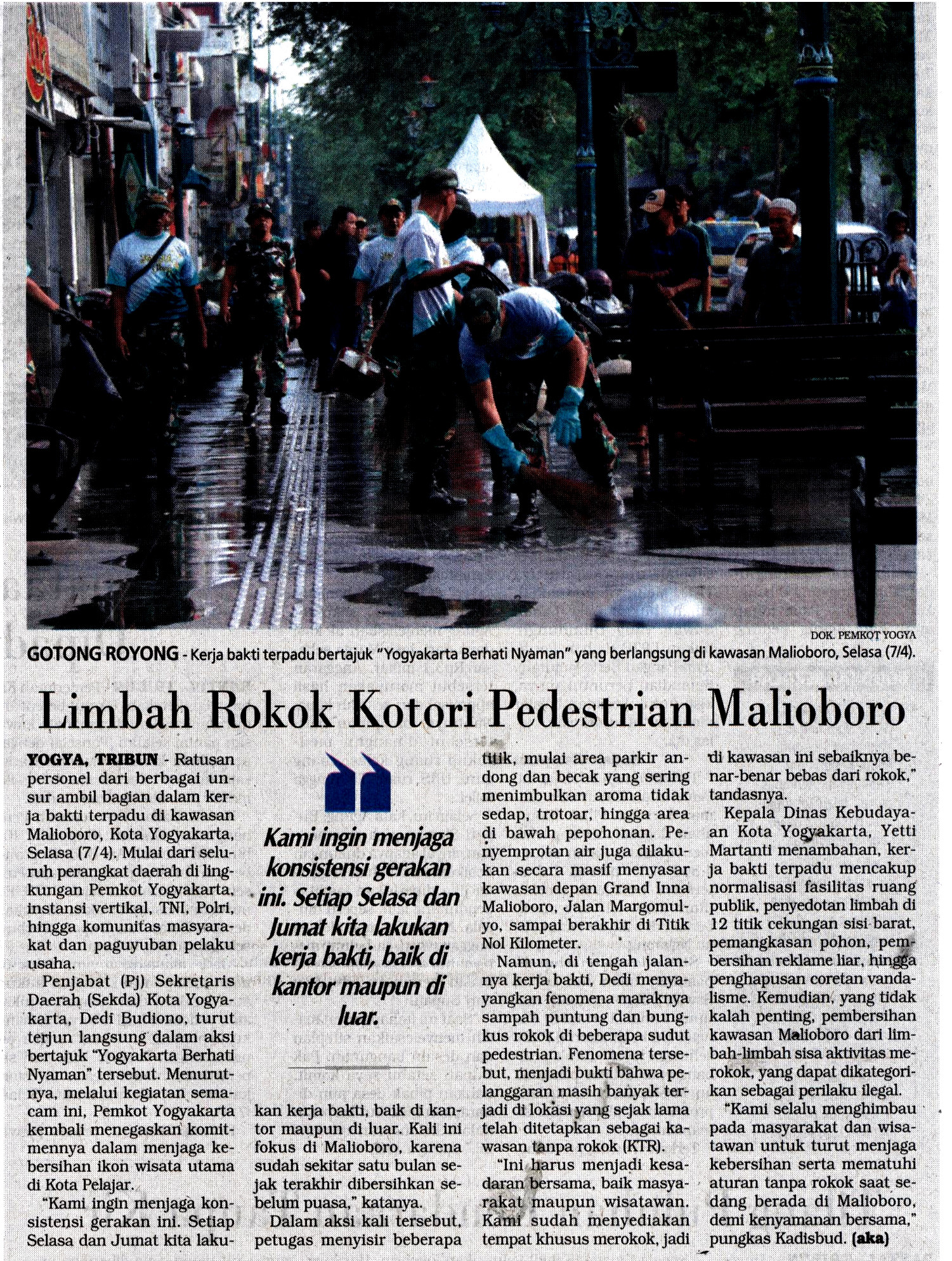 Kliping jogja terbaru