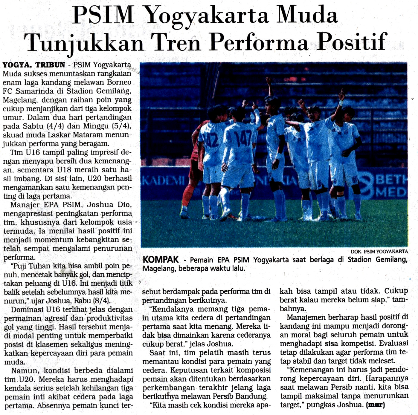 Kliping jogja terbaru